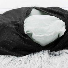 Lade das Bild in den Galerie-Viewer, Trixie Bett Harvey - rund weiß-schwarz / 50 cm
